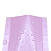 100PCS Glossy Light Pink Metallic Mylar Foil Open Top Sample Bags 6x9cm (2.3x3.5") view 3