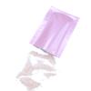 100PCS Glossy Light Pink Metallic Mylar Foil Open Top Sample Bags 6x9cm (2.3x3.5") view 4