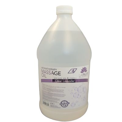 La Palm Spa Products Massage Oil - Lavender - 1 Gallon