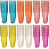 120ct Hard Plastic Party Shooters! 6 Different Bright Fun Colors! 1oz Plastic Colorful Shot Glasses! Clear, Pink, Purple, Orange, Blue, Yellow (120) view 1