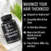 11-in-1 Vegan Hair Growth Vitamins for Thinning & Brittle Hair  Advanced Vitamin Complex with 5000mcg Biotin, Pumpkin Seed, Zinc. Supports Thicker, Healthier-Looking Scalp for Women & Men view 3
