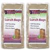 Nicole Home Collection Brown Paper Lunch Bags 80 Count view 2