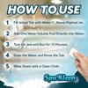 SpaKleen Jetted Tub Cleaner  Unscented, Septic Safe Powder for Whirlpool & Jacuzzi | 10 Cleanings Per Pouch | Fast 15-Minute Action | Removes Sludge, Soap Scum & Black Flakes | Made in USA view 4