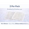 Silipos Silopad Gel Squares 4"X4" W/Out Adhesive Backing -2- (15515) view 3