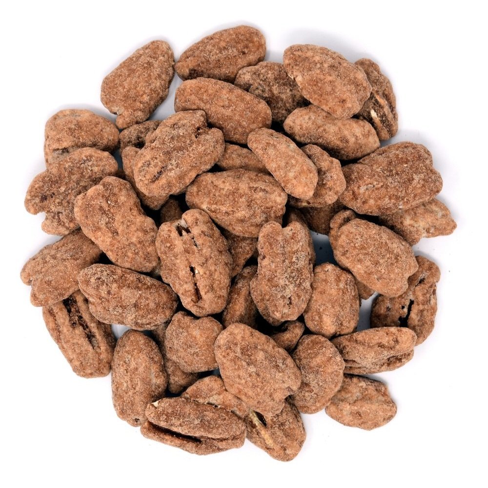 Anna and Sarah Cinnamon Pecans (1 Lb) in Resealable Bag