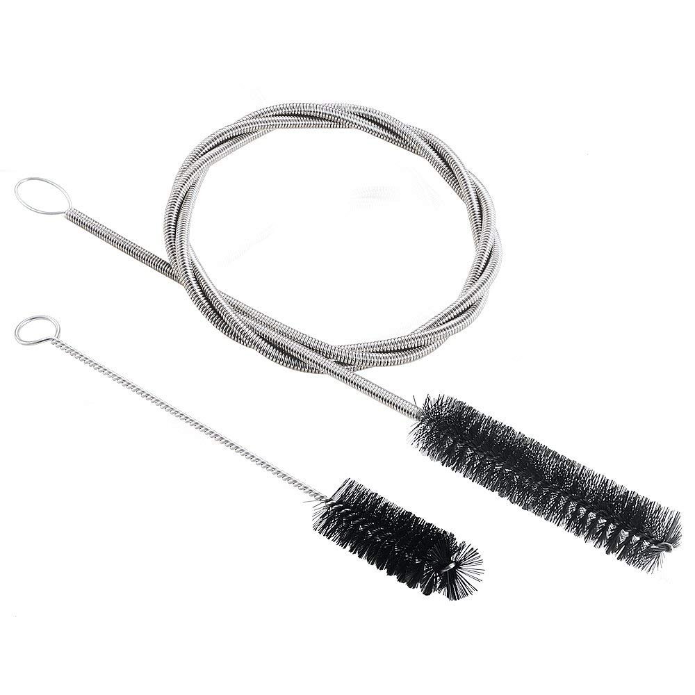 CPAP Tube Cleaning Brush  7ft Flexible Stainless CPAP Mask and Tube Cleaning Brush and Handy 7.28in Mask Brush for Standard 22mm Diameter Tube  2pcs