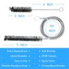 CPAP Tube Cleaning Brush  7ft Flexible Stainless CPAP Mask and Tube Cleaning Brush and Handy 7.28in Mask Brush for Standard 22mm Diameter Tube  2pcs view 2