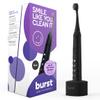 Burst Original Sonic Electric Toothbrush for Adults (Black) | Rechargeable Electric Sonic Toothbrush | Soft Bristle Deep Clean Stain & Plaque Removal | 3 Modes: Teeth Whitening, Sensitive & Massage view 1