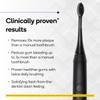 Burst Original Sonic Electric Toothbrush for Adults (Black) | Rechargeable Electric Sonic Toothbrush | Soft Bristle Deep Clean Stain & Plaque Removal | 3 Modes: Teeth Whitening, Sensitive & Massage view 2