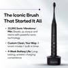 Burst Original Sonic Electric Toothbrush for Adults (Black) | Rechargeable Electric Sonic Toothbrush | Soft Bristle Deep Clean Stain & Plaque Removal | 3 Modes: Teeth Whitening, Sensitive & Massage view 3