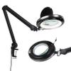 Brightech LightView Pro Magnifying Desk Lamp, 2.25x Light Magnifier with Clamp, Adjustable Magnifying Glass with Light for Crafts, Reading, Close Work - Black view 1