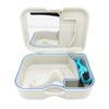 2pcs Denture Dental Orthodontic Mouthguard Retainer Case Box with Mirror Brush view 1