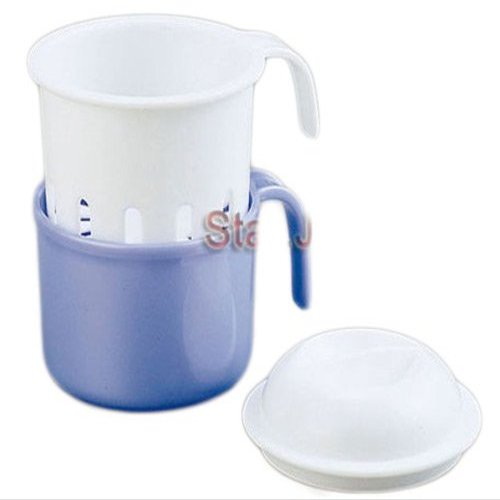 2 Dental Denture Box Retainer Orthodontic Container Case Cup Tray Rinsing Basket