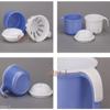 2 Dental Denture Box Retainer Orthodontic Container Case Cup Tray Rinsing Basket view 2