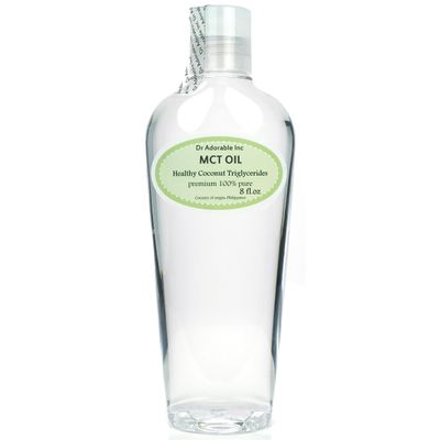 8 oz Premium MCT Oil derived from Organic Coconut Oil Pure Medium-Chain Triglyceride