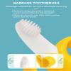 AKOAK Banana Toothbrush, Silicone Banana Massage Toothbrush, Massage to Relieve Baby Gum Pain, Pack of 1 view 2