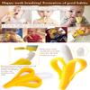 AKOAK Banana Toothbrush, Silicone Banana Massage Toothbrush, Massage to Relieve Baby Gum Pain, Pack of 1 view 4