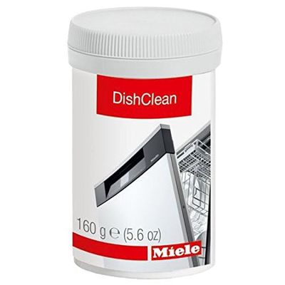Miele Genuine DishClean Dishwasher Cleaner, Care Product for the Optimal Functioning of Dishwashers, Removing Odors and Limescale Deposits, 5.6 oz 9959340