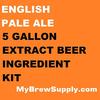 English Pale Ale Homebrew 5 Gallon Beer Extract Ingredient Kit By My Brew Supply view 1