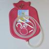 Enema Bag Kit for Colon Cleansing with Platinum Cured Silicone Hose (4 Quart, Open Top) - Red view 3