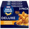 Kraft Deluxe Mac and Cheese, 3 Boxes, for Easy Dinner or Dinner Sides, Original Cheddar Flavor, No Artificial Flavors or Dyes, 14 oz view 1