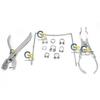 11 PCS STARTER RUBBER DAM SET DENTAL STAINLESS STEEL G.S INSTRUMENTS view 1