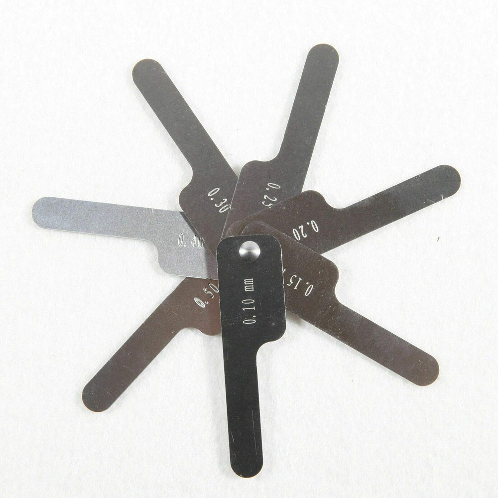 2 Sets Dental Orthodontic Interproximal Reduction Gauge Reciprocating IPR System