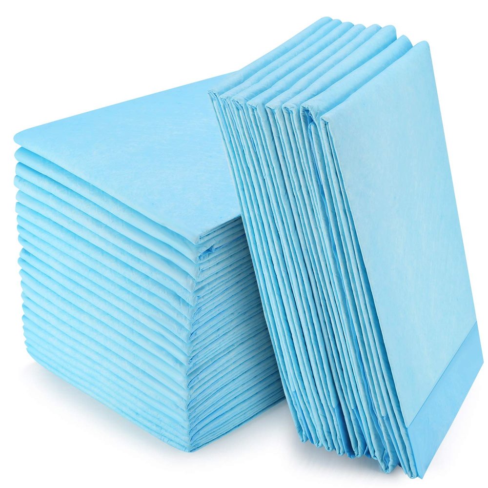 Bed Pads Disposable for Adult Extra Large (32x36, 20 Counts), Leak-Proof Disposable Bed Pads for Adults, Thick Disposable Underpads, Disposable Pads for Beds for Incontinence and Adults