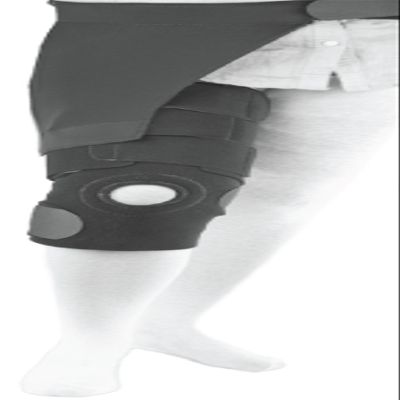 30-40 mmHg Compreflex Thigh Component W/Hip & Knee Attachment; XL Tall;Right; Black SIGVARIS
