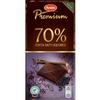 10 Bars x 100g of Marabou Premium Salty Liquorice - Original - Swedish - Dark Chocolate - 70% Cocoa view 1