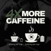 Black Insomnia Extreme Caffeine Coffee - World's Strongest Highly Caffeinated Coffee - Classic Roast Ground - 1lb view 4