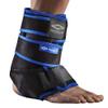 Shock Doctor Ice Recovery Compression Ankle Wrap, Black, Small/Medium view 1