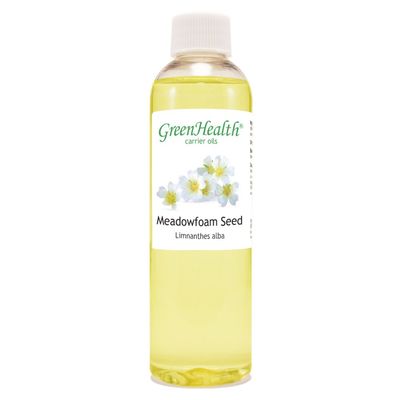 GreenHealth Meadowfoam Seed Carrier Oil  4 fl oz (118 ml)  100% Pure Cold Pressed Oil