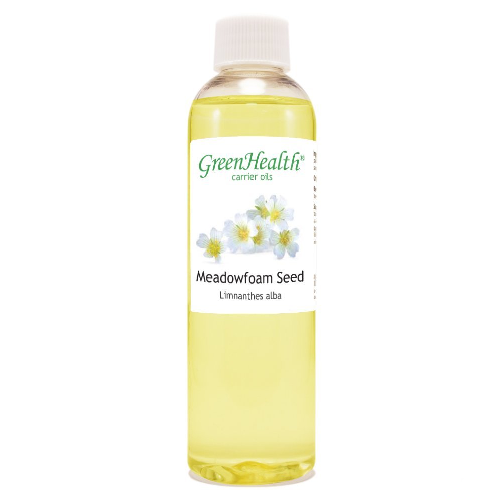 GreenHealth Meadowfoam Seed Carrier Oil 4 fl oz (118 ml) 100% Pure Cold Pressed Oil