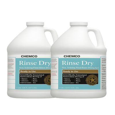Chemco Rinse Dry (Case of 2-1 Gal)