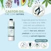 Zatural Castor Oil Naturally Grown 100% Pure Cold Pressed Castor Oil Hexane Free Hair Growth Eylash Serum and Eybrows or Body Wraps and Detox (16oz) view 2