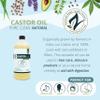 Castor Oil-Ricinus Communis-100% Pure, Clean Castor Oil(32 Ounce) view 2