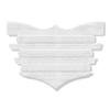 FLAIR Equine Nasal Strips for Horses (White, 6 Pack) | Adhesive Equine Nasal Strips & Support | Breathing Improvement for Competition and Training Horses | Equine Health Supplies | Breathing Aid view 1