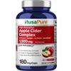 NusaPure Apple Cider Vinegar Complex 1500 mg 180 Veg Caps Suitable for Vegetarians and Vegans, Non-GMO view 1