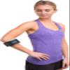 Aircast Pneumatic Armband: Tennis/Golfers Elbow Support Strap, Black view 3