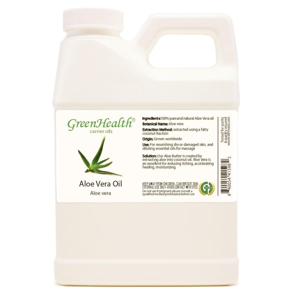 Aloe Vera Carrier Oil - 100% Pure & Natural - GreenHealth