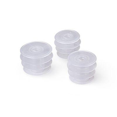 Apothecary Products Oral Syringe Adapter Plugs | Compatible with 3, 4, 6, 8 Oz Oval | 24 mm | Pack of 50
