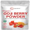 Organic Goji Powder, 16 Ounces | 100% Natural Fruit Source | Freeze-Dried Berries | Sulfate & Additive Free | Great Flavor for Drinks, Snacks, & Beverages | Non-GMO & Vegan view 1