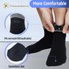 Yomandamor Men's Diabetic Ankle Socks with Seamless Toe and Non-Binding Top,6 Pairs L Size(10-13) view 4