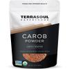 Terrasoul Superfoods Organic Carob Powder, 1 Lb - Cocoa Powder Alternative | High in Fiber view 1