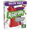 BETTY CROCKER FRUIT ROLL UPS VARIETY PACK ROLL FRUIT SNACK - 0016000127093, 0.5 Ounce (Pack of 20) view 1