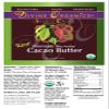 Divine Organics Raw Cacao Butter/Cocoa Butter - Certified Organic - Food Grade - Edible - Fragrant, Natural Skin Moisturizer (32 oz) view 3