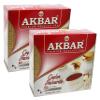 Akbar | Premium Ceylon Tea |100 Count String & Tag | High Grown Black Tea |Single Origin | Non GMO |Red & White Collection | 100 Teabags (Pack of 2) by Akbar view 1