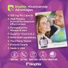 biophix B-3 Nicotinamide 500 mg 180 Caps - Nicotinic Amide Niacin Natural Flush-Free Vitamin Formula - Supports Skin Cell Health view 3