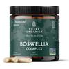 TRIBE ORGANICS Boswellia Serrata Complex Supplement for Joint Support, Muscle Relief - Vegetarian Non-GMO 120 Capsules, High Potency - Boswellin Super with Ginger Extract & Black Pepper - 420mg view 1